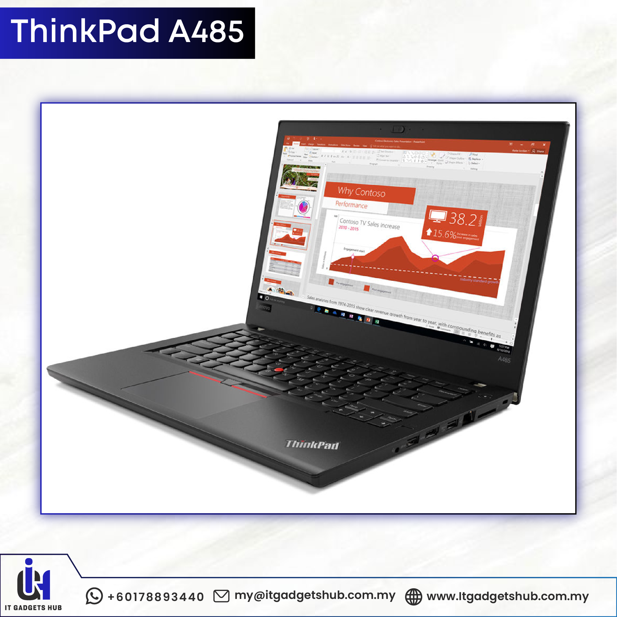 Lenovo ThinkPad A485 - Image 6
