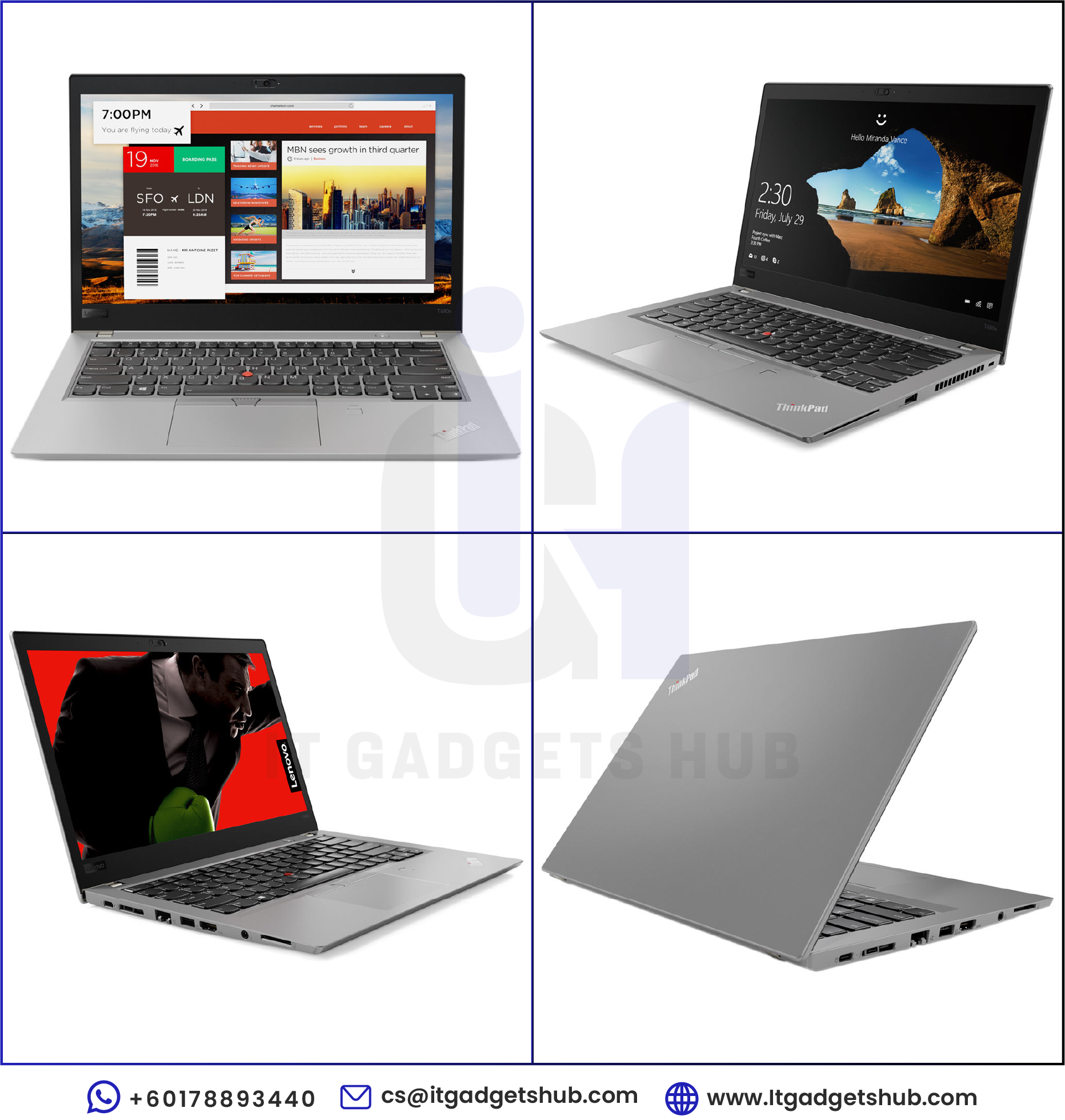 Lenovo ThinkPad T480S - Image 7