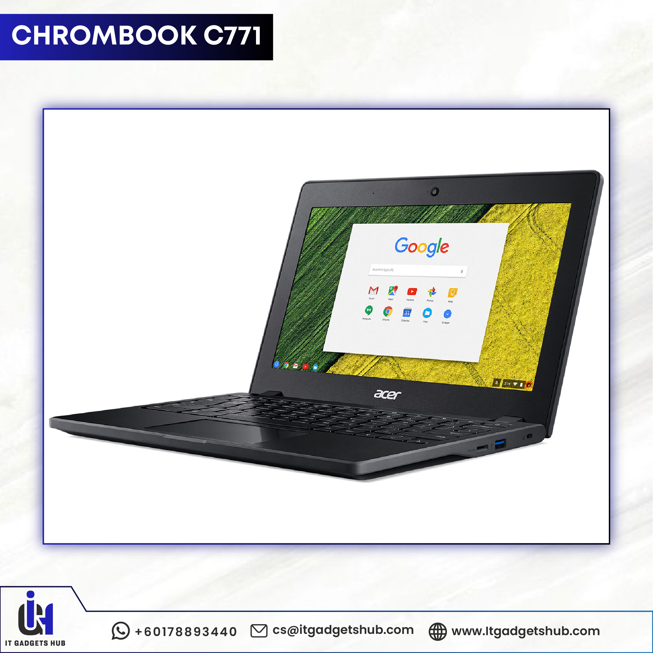 Acer Chromebook C771 - Image 4