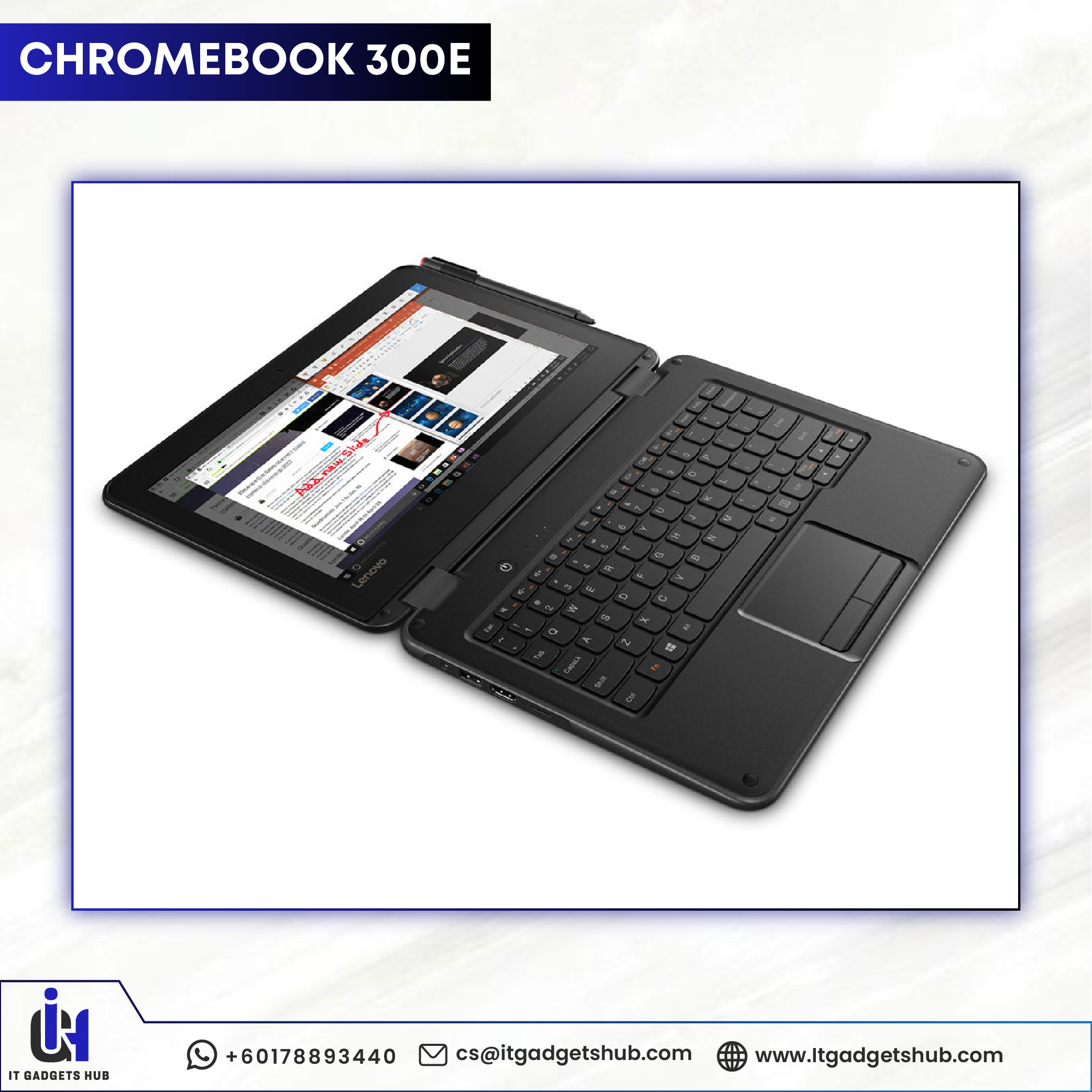 Lenovo 300E Chromebook - Image 3