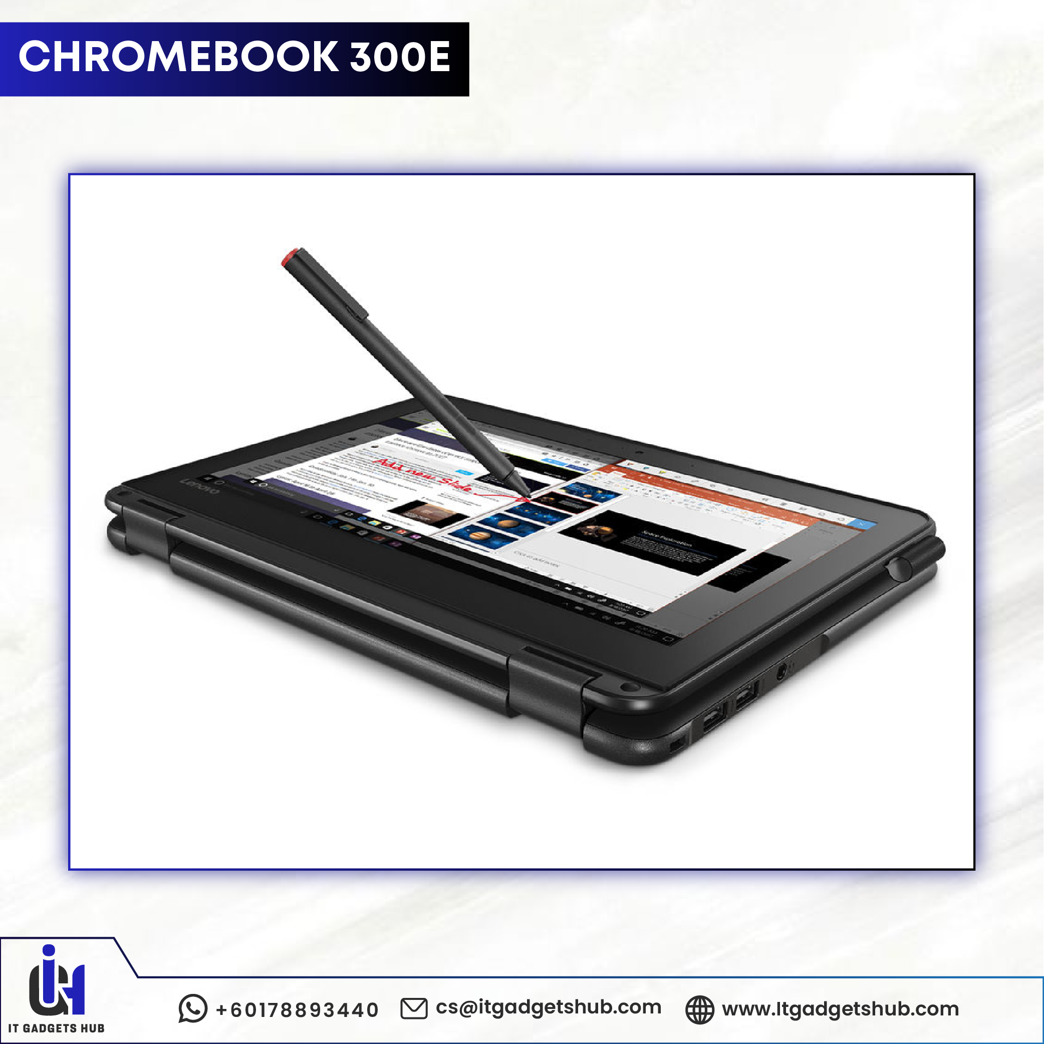 Lenovo 300E Chromebook - Image 7