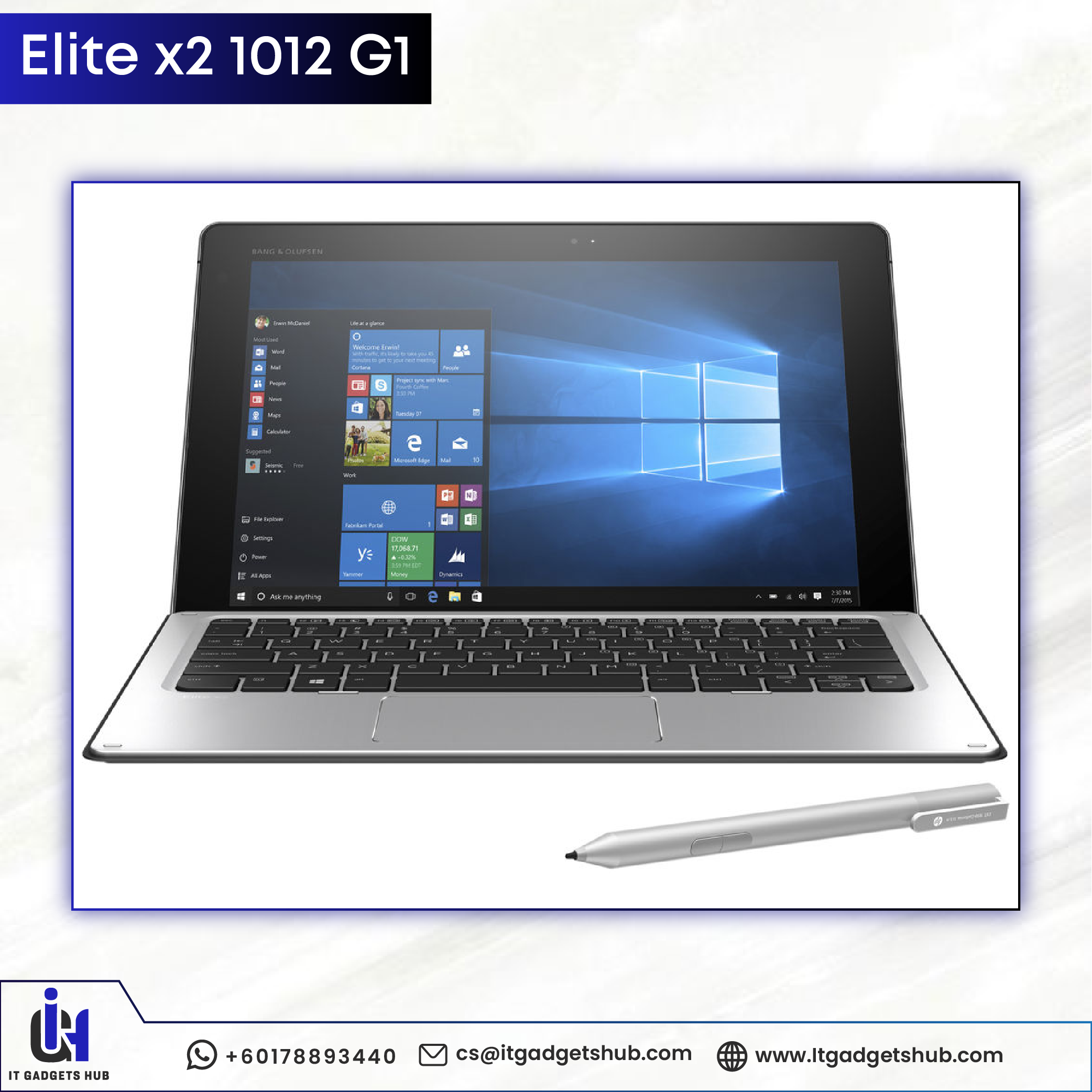 HP Tablet Elite x2 - Image 6