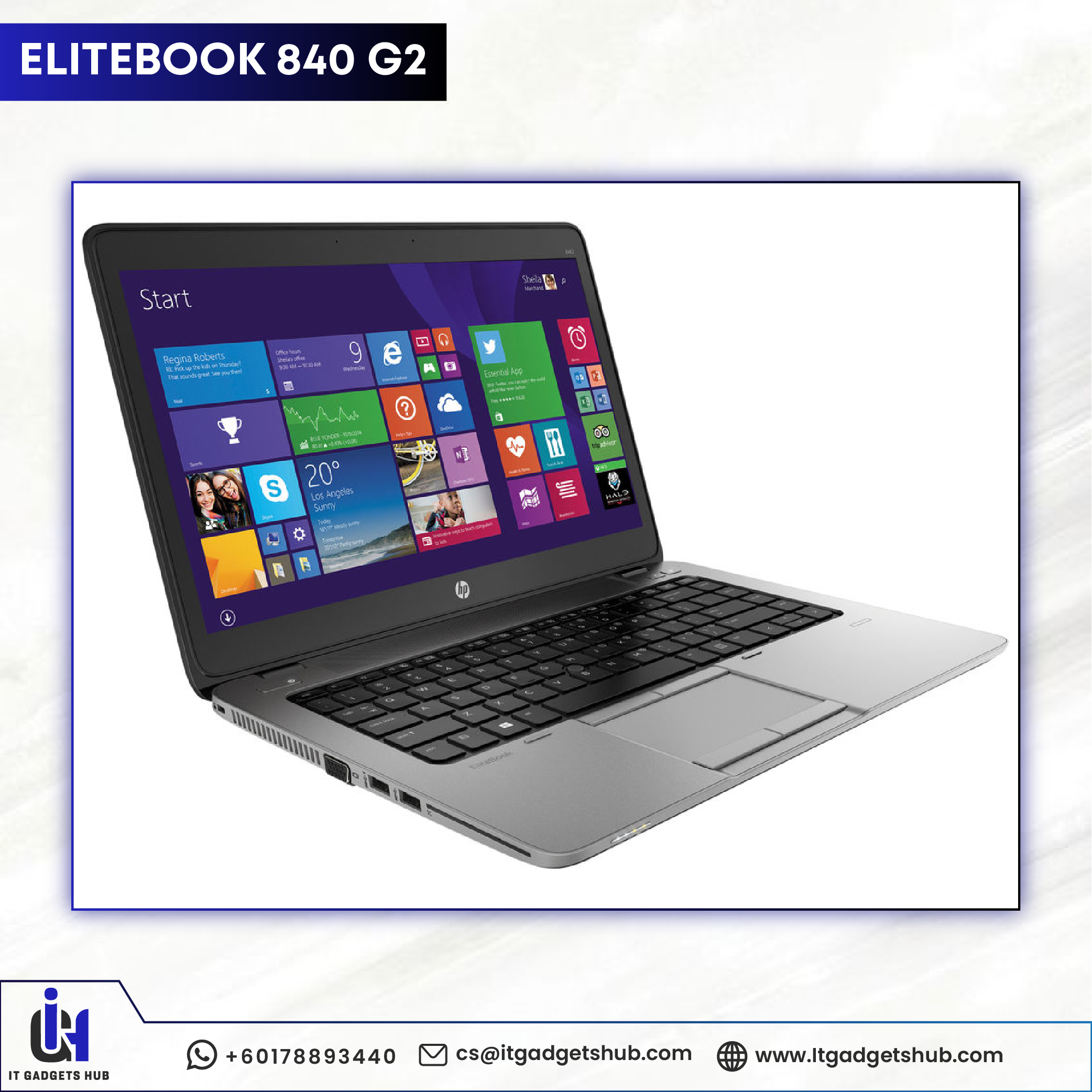 HP EliteBook 840 G2 - Image 3