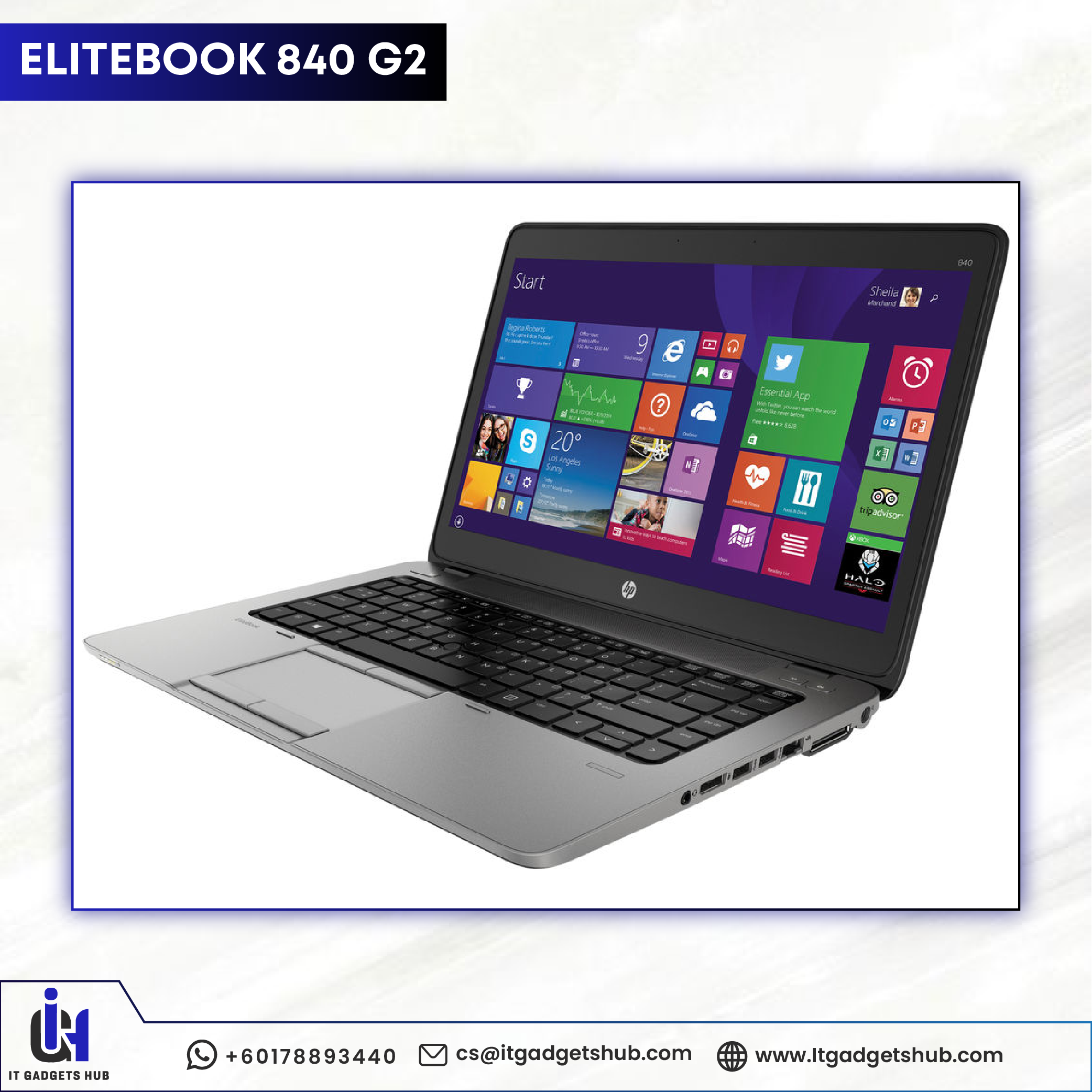 HP EliteBook 840 G2 - Image 4
