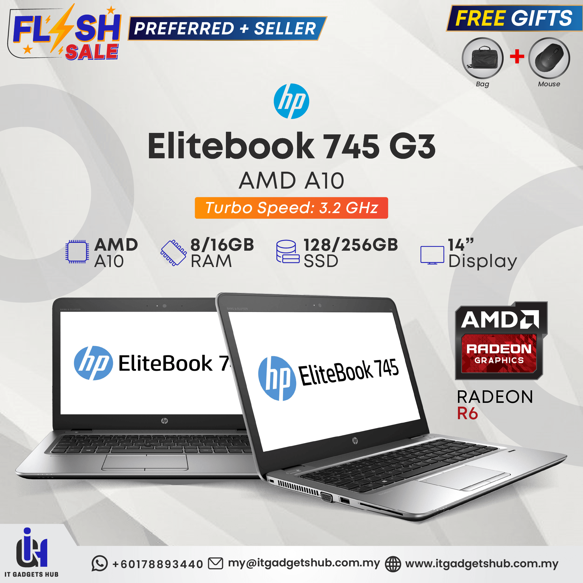 HP EliteBook 745 G3