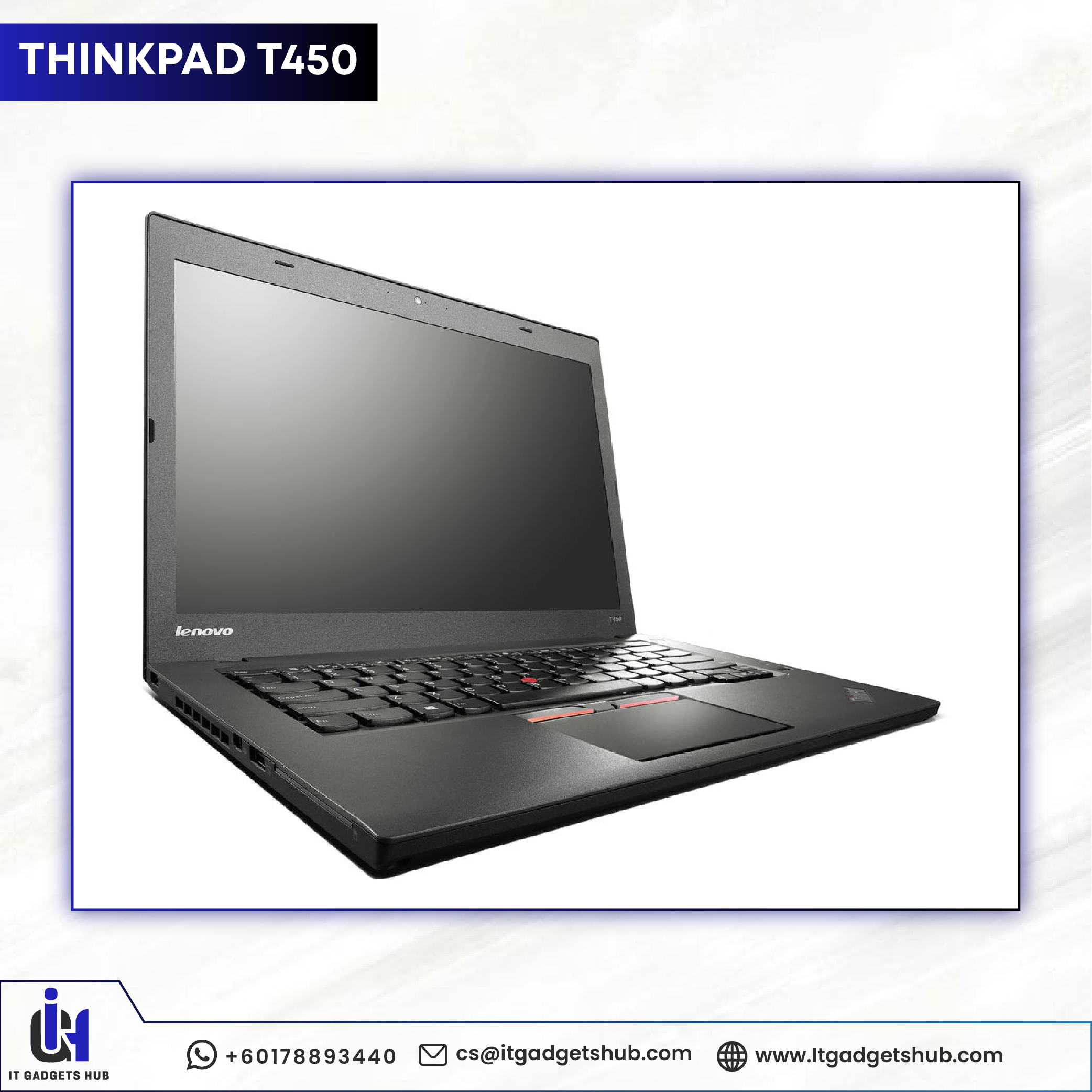 Lenovo ThinkPad T450 - Image 3