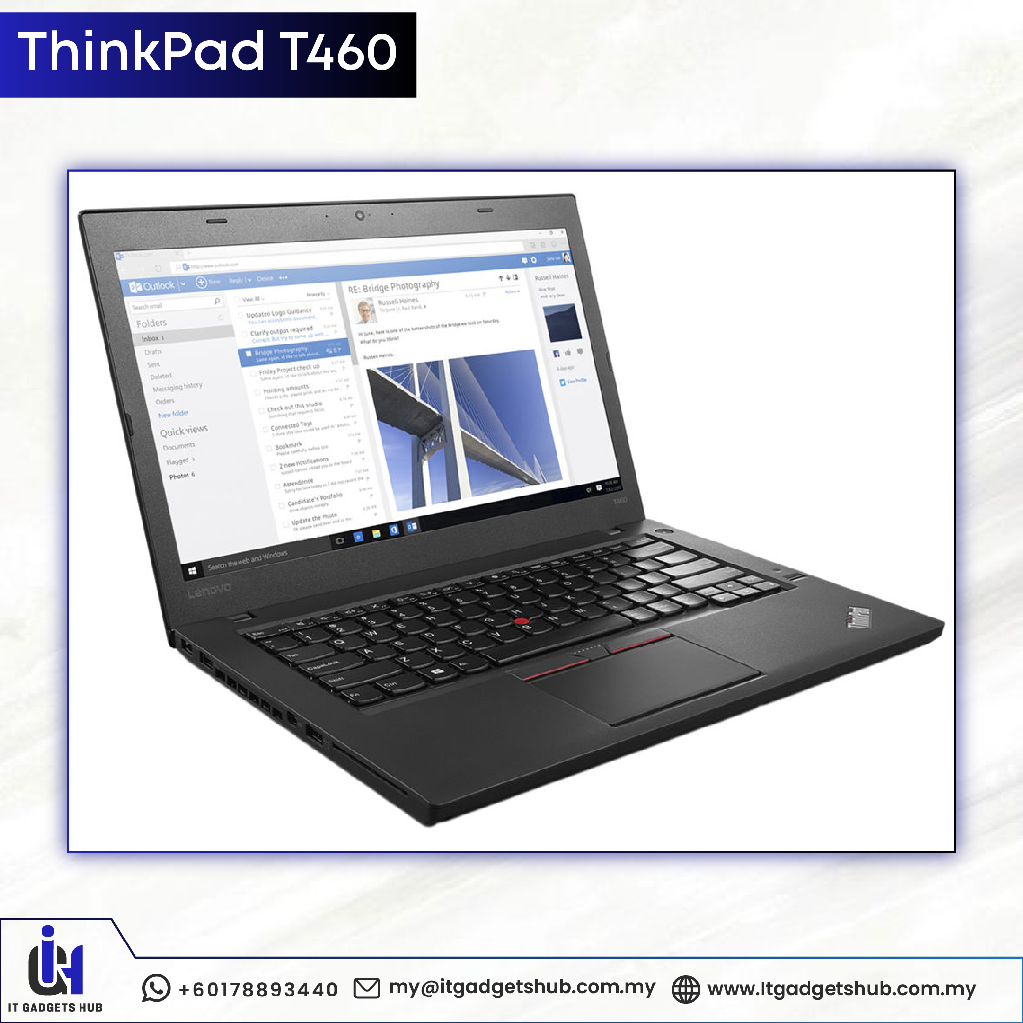Lenovo ThinkPad T460 - Image 4