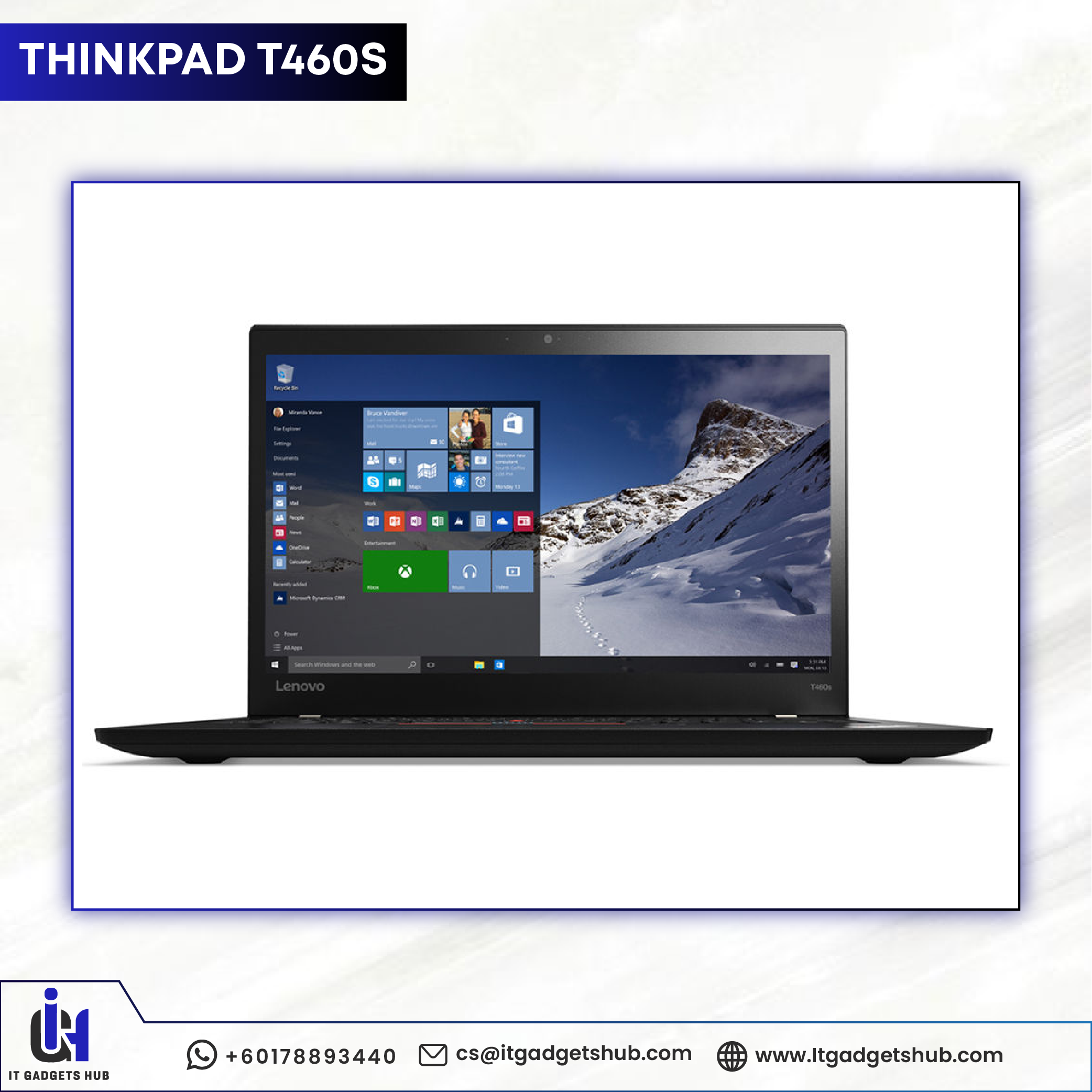 Lenovo ThinkPad T460s - Image 3