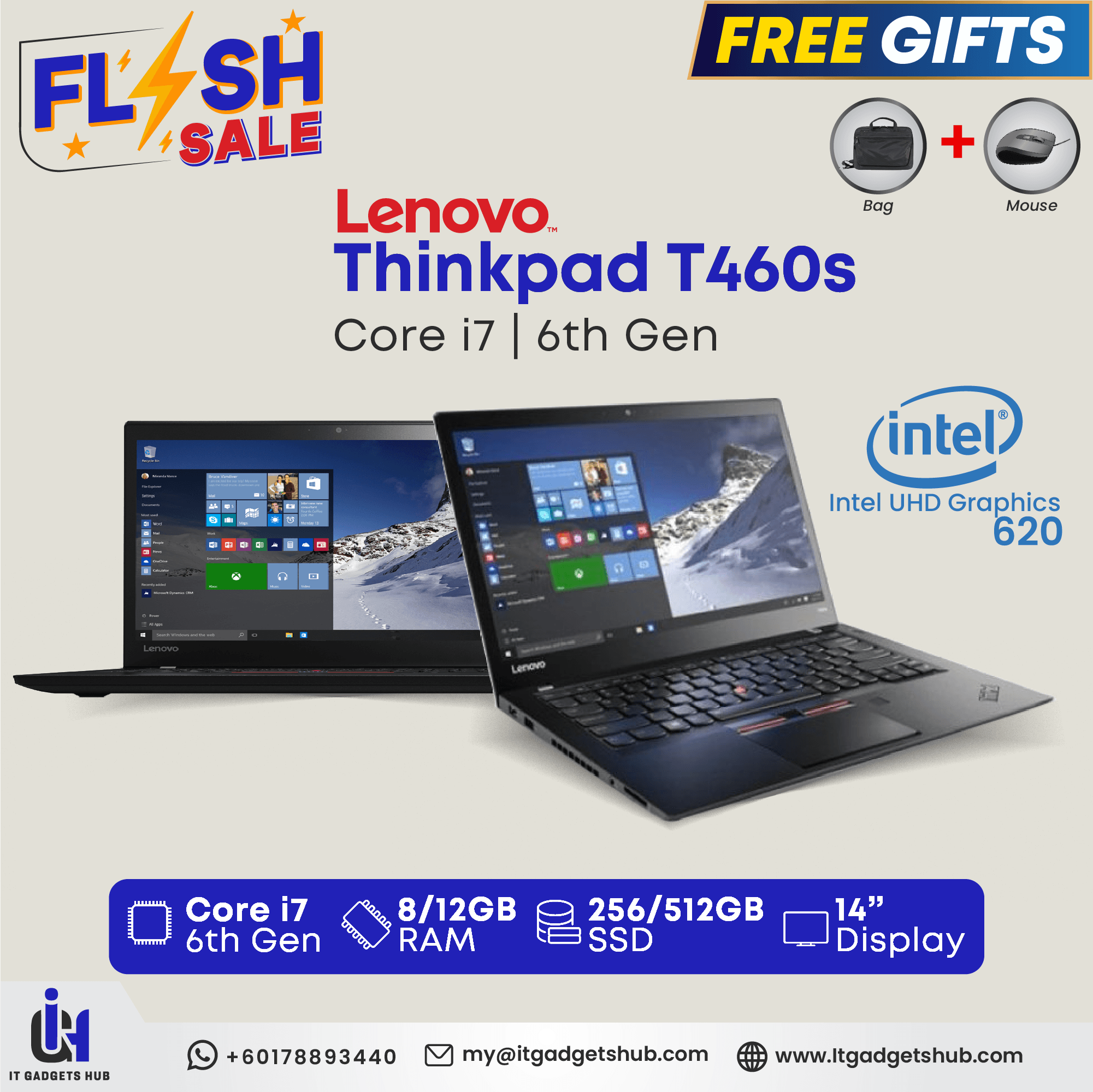 Lenovo ThinkPad T460s