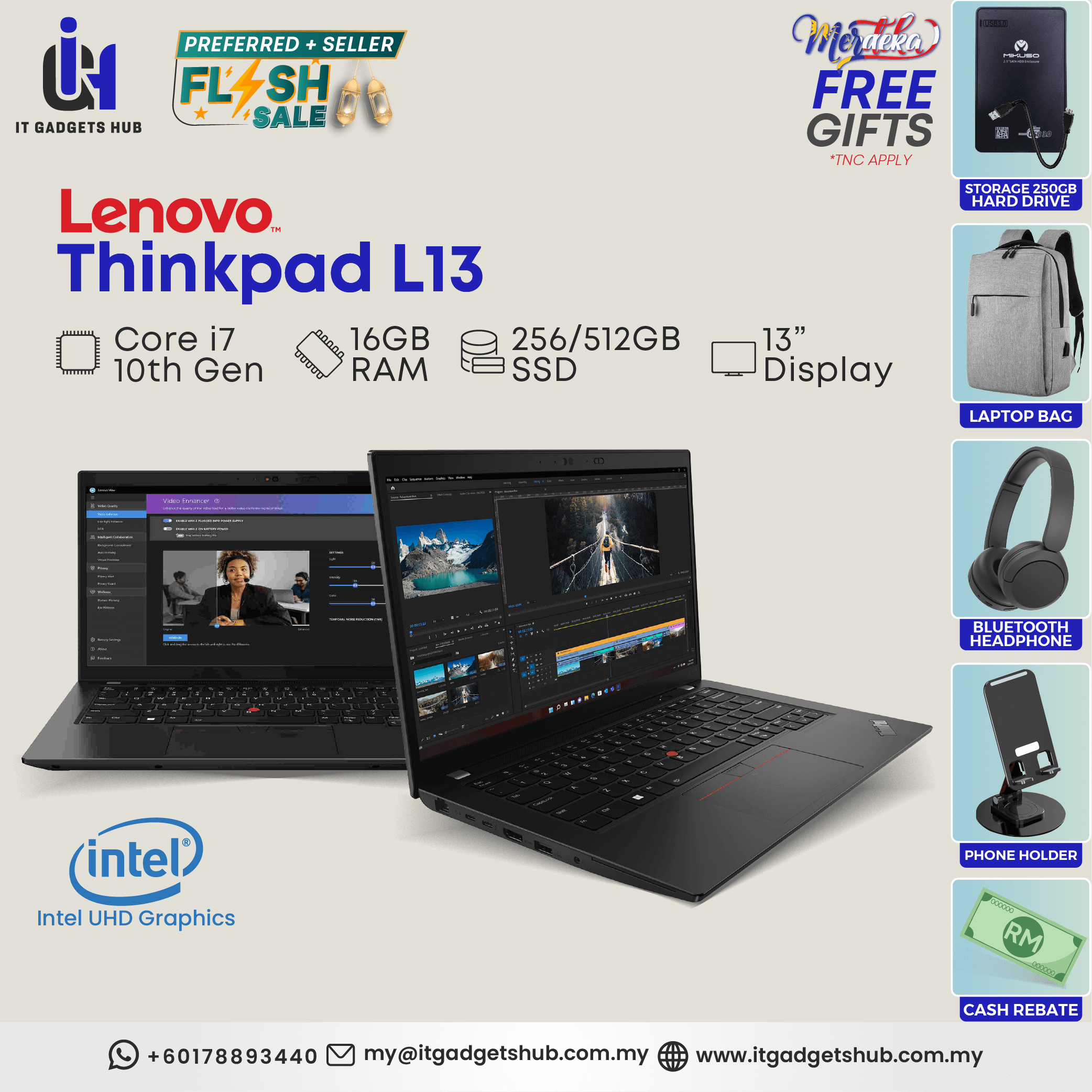 Lenovo_THINKPAD L13 Core i7 10th Gen